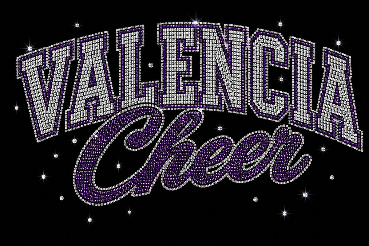 Valencia Cheer Rhinestone Hoodie