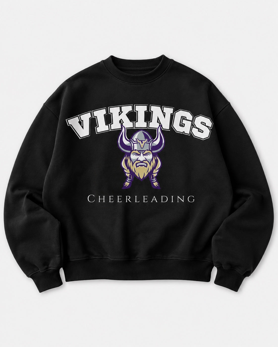 Vikings Cheerleading  Crew Neck (Unisex)