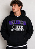 Valencia Cheer Personalized Hoodie (Cheer Boyfriend)