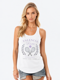 Valencia Tennis Women's Racer Back Tank top