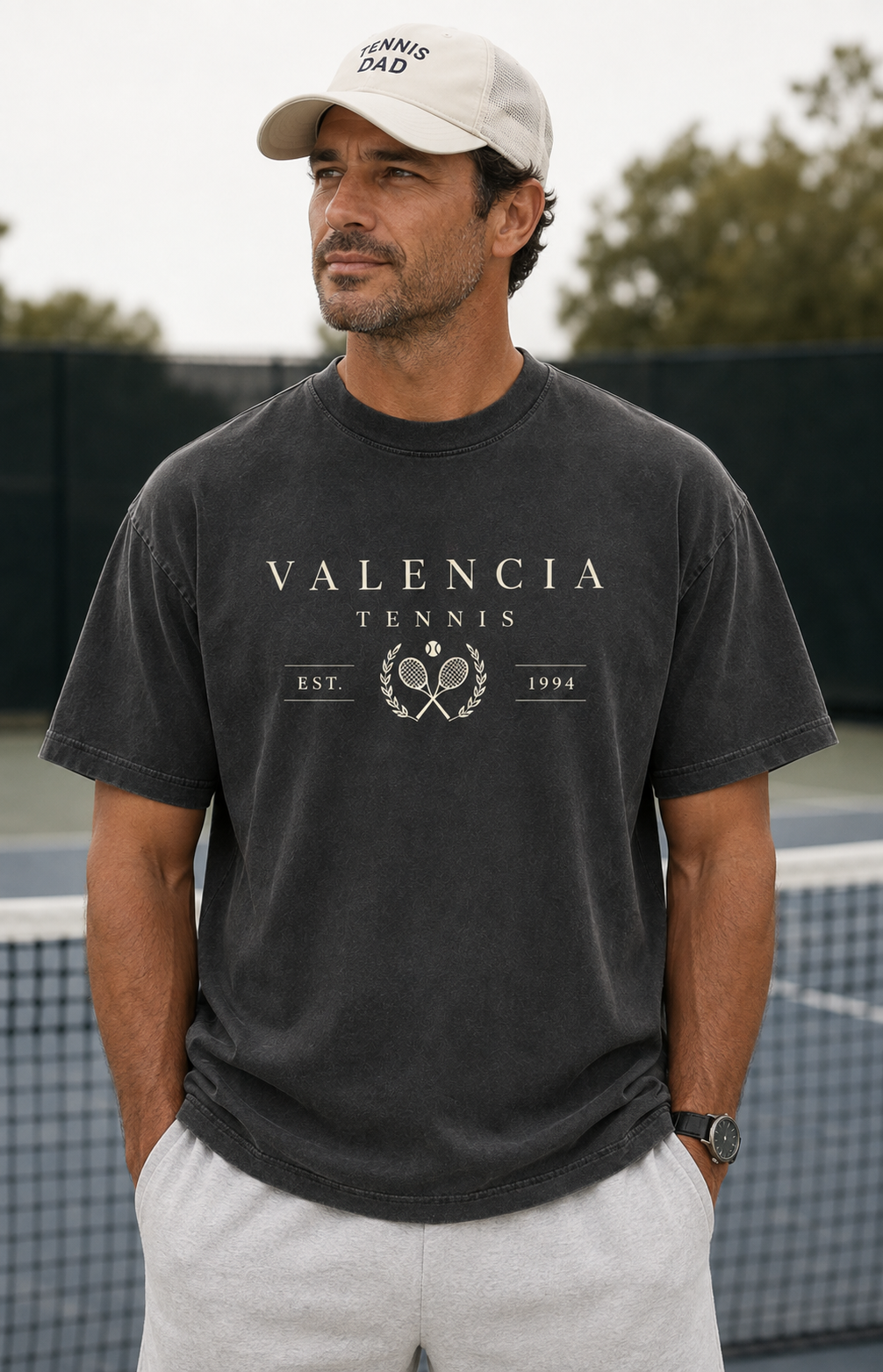 Unisex Valencia Tennis T-Shirt