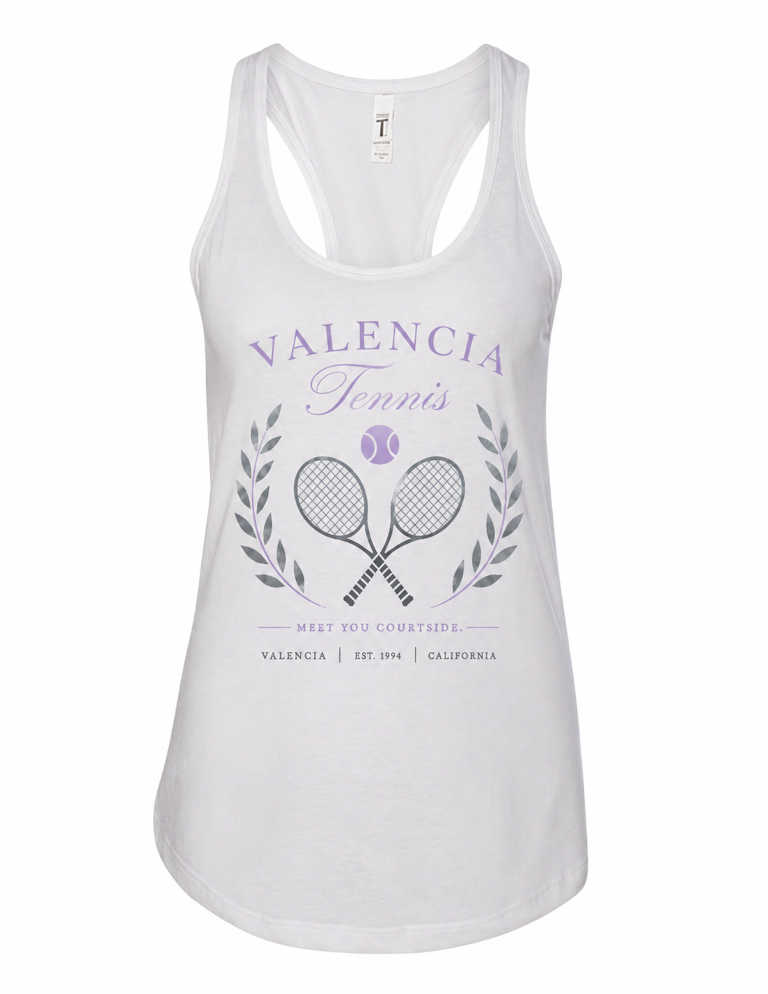 Valencia Tennis Women's Racer Back Tank top