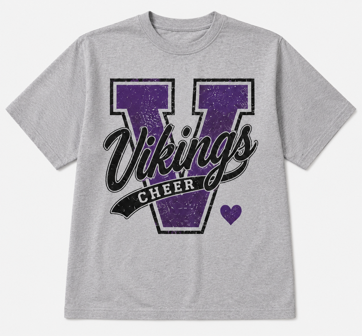 Vikings Cheer Short Sleeve T-Shirt