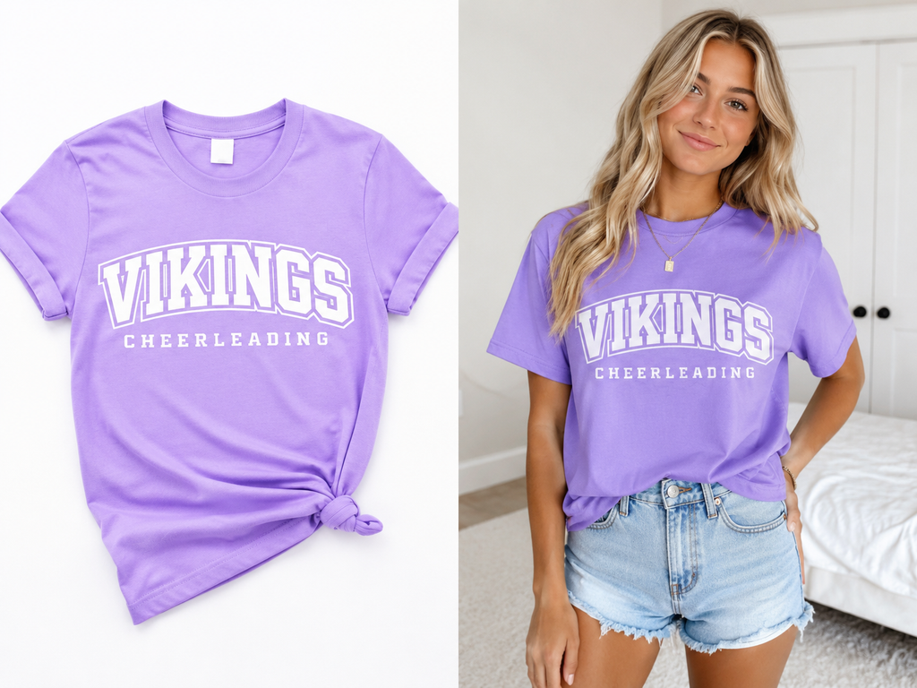Vikings Cheerleading T-Shirt