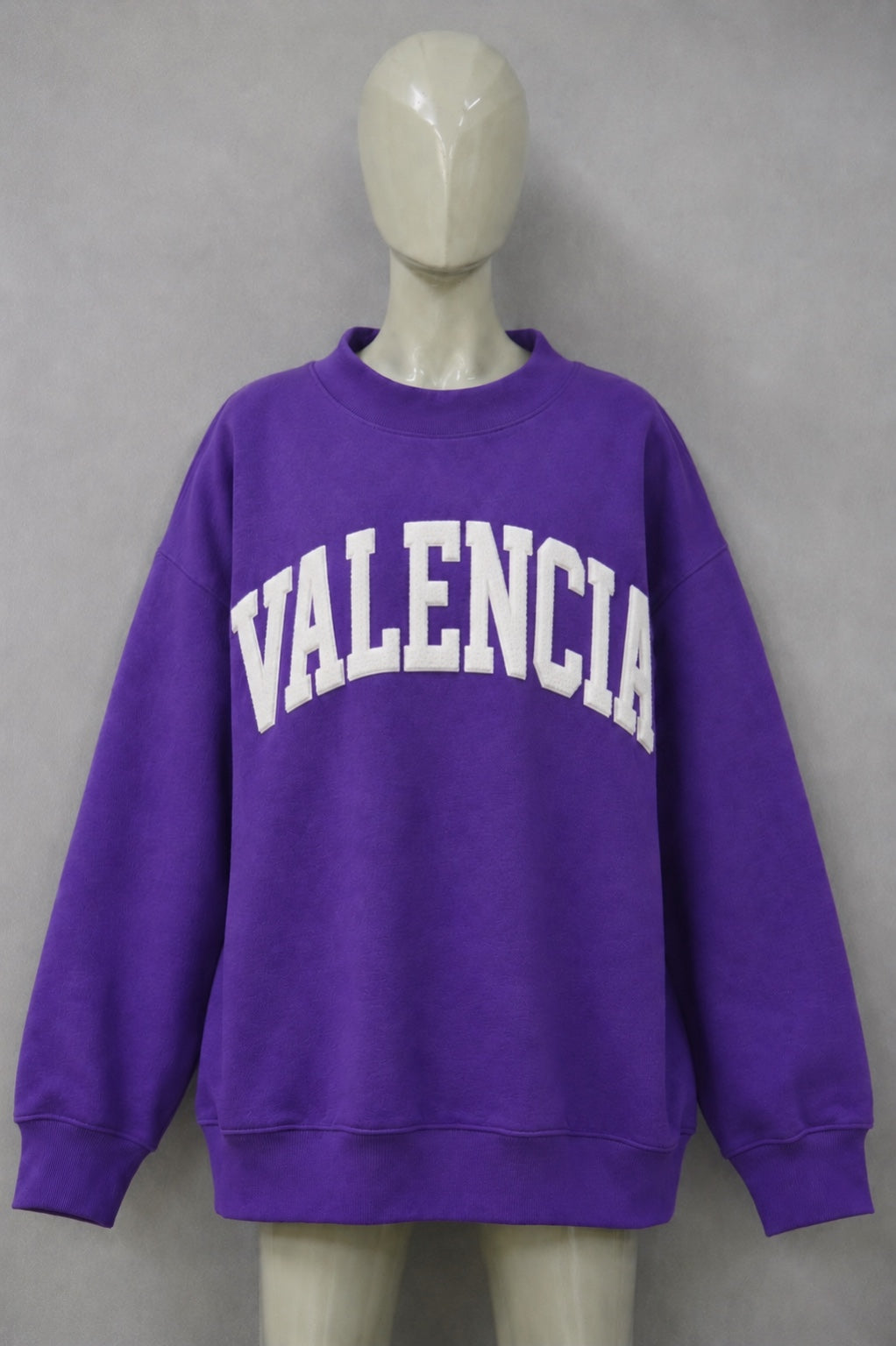 Valencia Purple Mock Neck