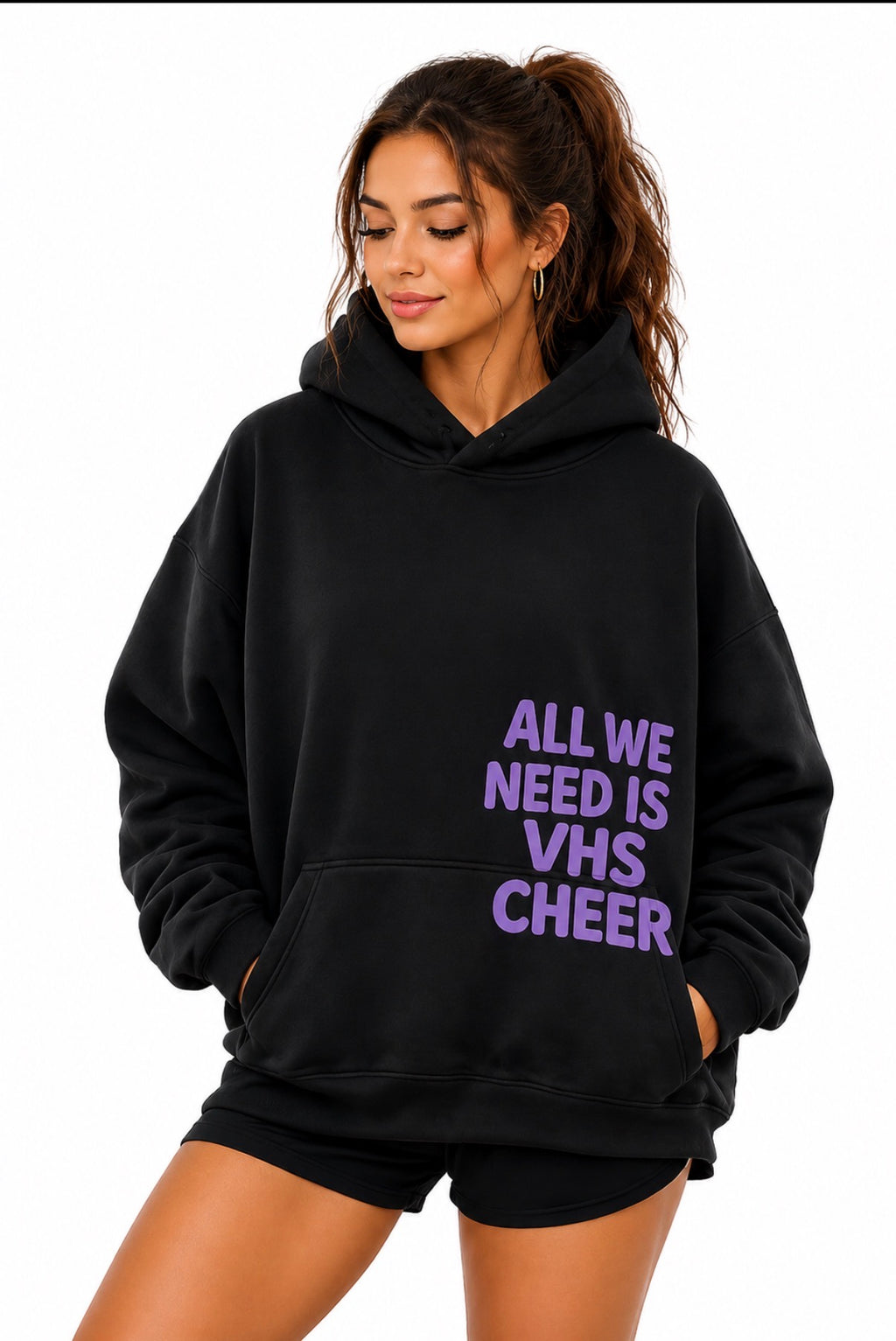 All We Need is VHS Cheer Hoodie