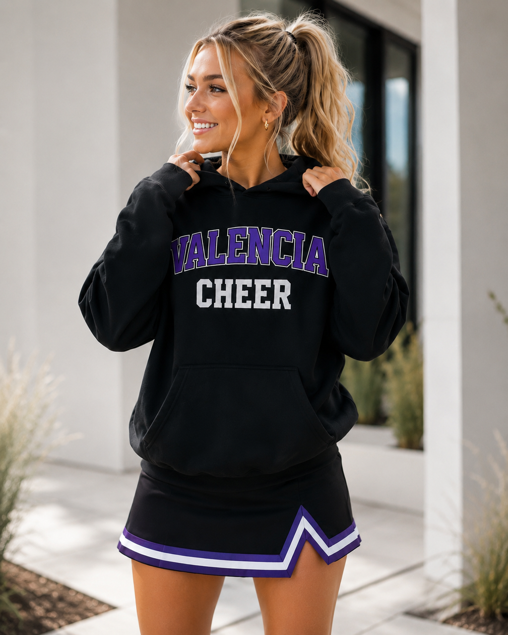 Valencia Cheer Personalized Hoodie