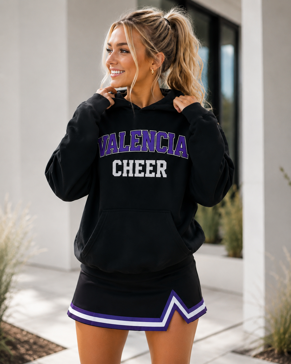 Valencia Cheer Personalized Hoodie